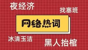網(wǎng)絡(luò)新詞 網(wǎng)絡(luò)新詞