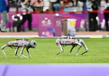 極速爭鋒·首屆機(jī)器狗田徑賽 極速爭鋒·首屆機(jī)器狗田徑賽